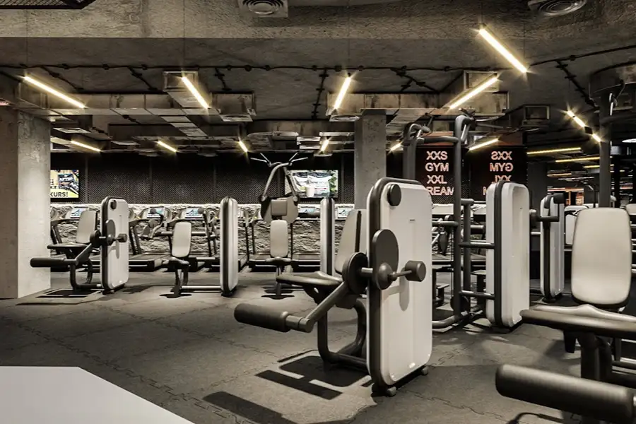 Functional Training Space at the gym